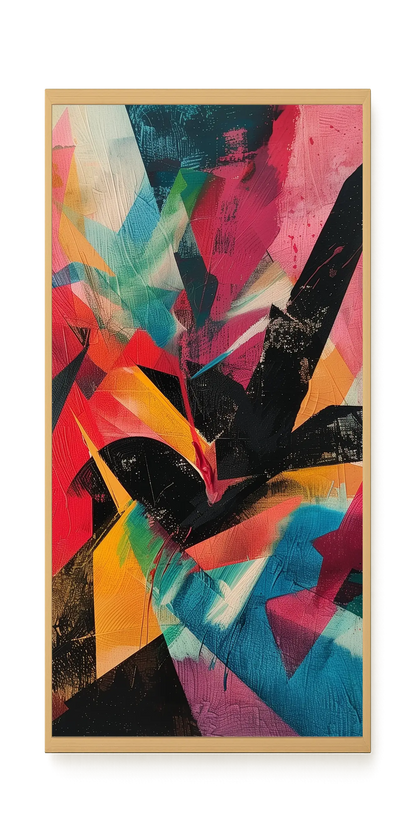 Color Fragmentation Canvas Print
