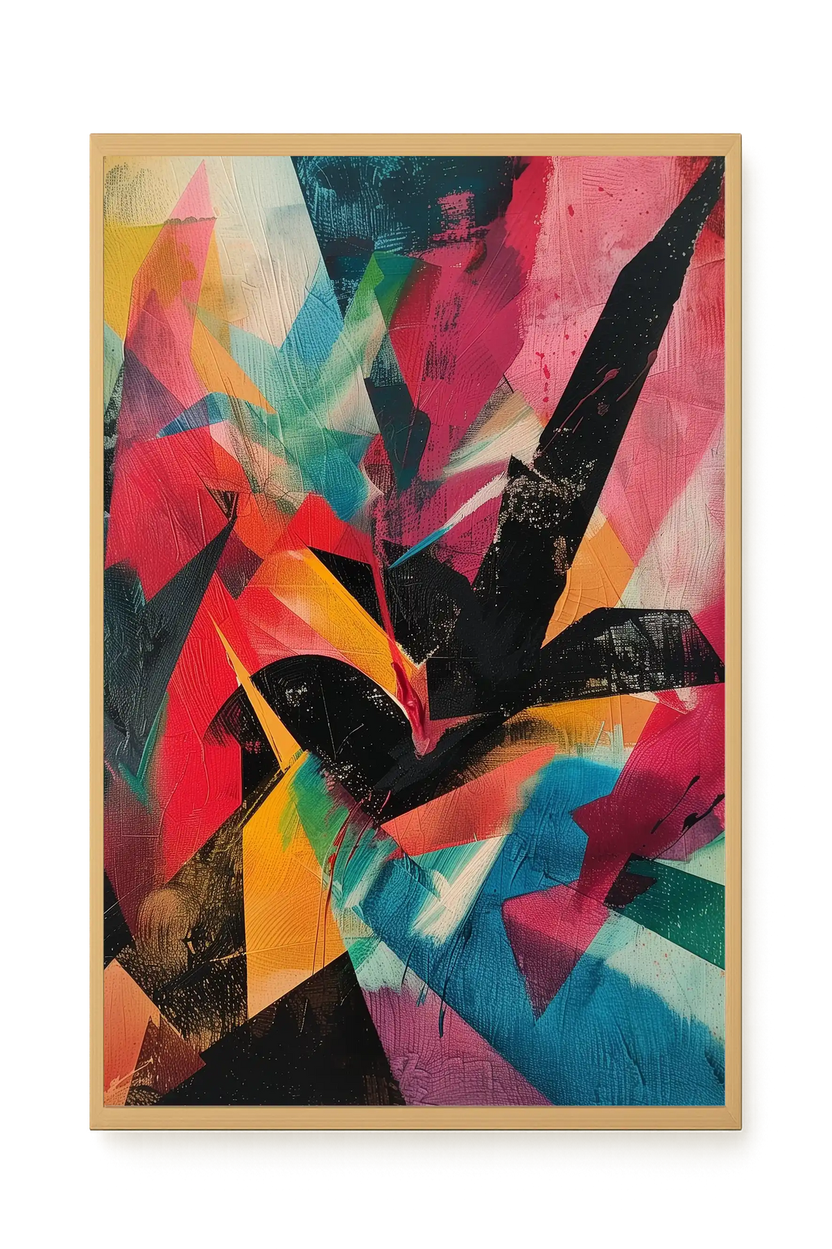 Color Fragmentation Canvas Print