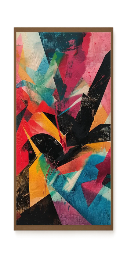 Color Fragmentation Canvas Print