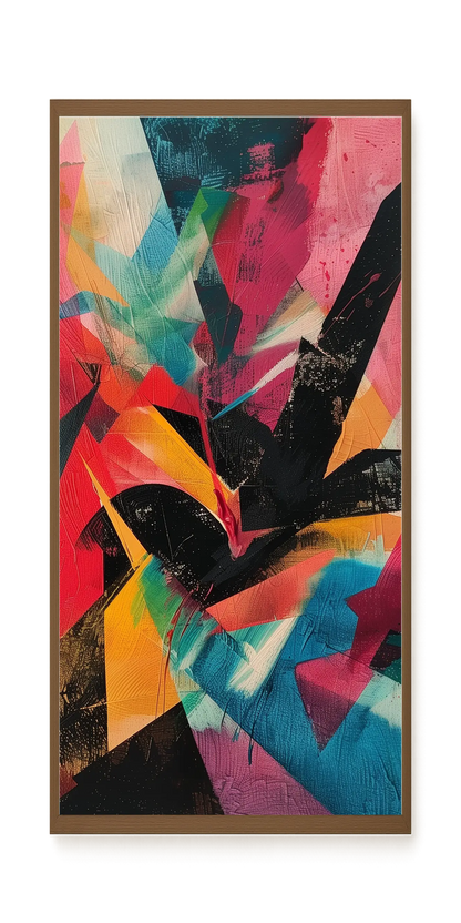 Color Fragmentation Canvas Print