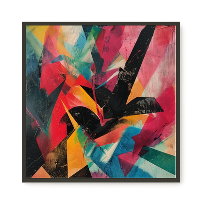 Color Fragmentation Canvas Print