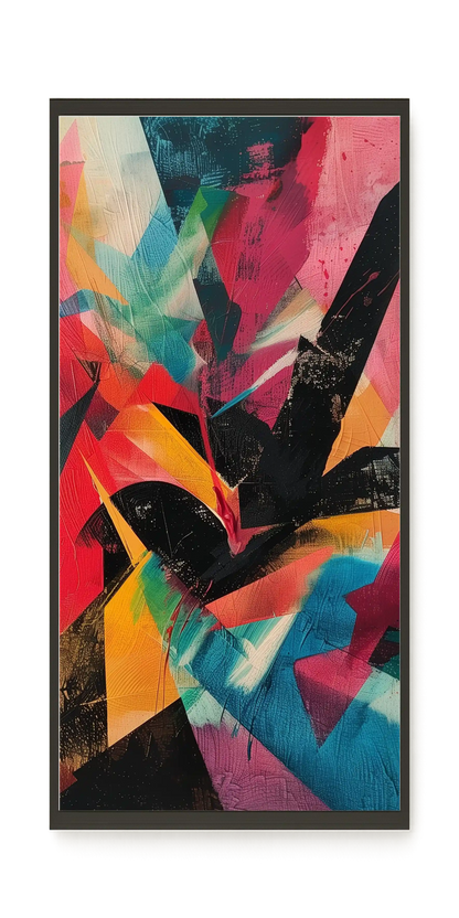 Color Fragmentation Canvas Print