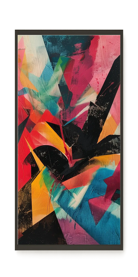 Color Fragmentation Canvas Print