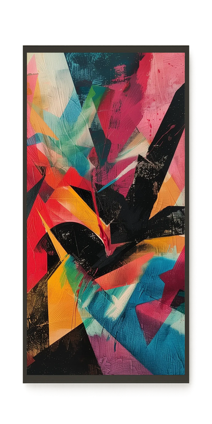 Color Fragmentation Canvas Print