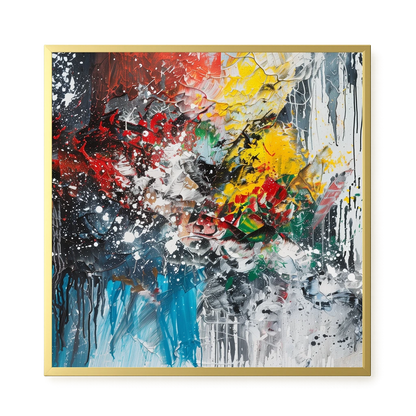 Chromatic Chaos Canvas Wall Art
