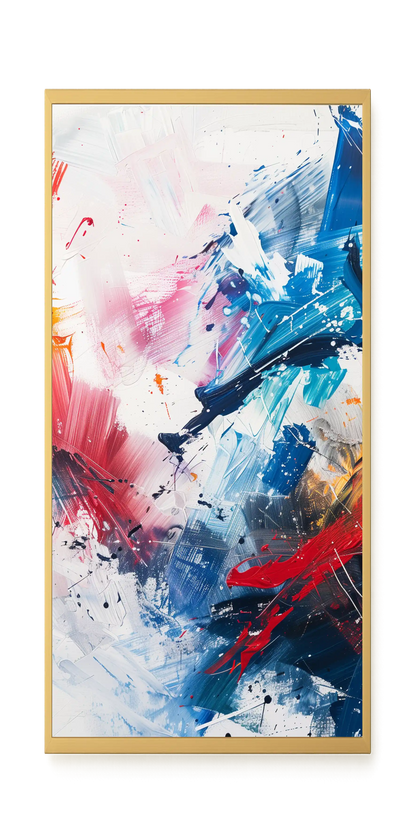 Emotional Collision Canvas Print
