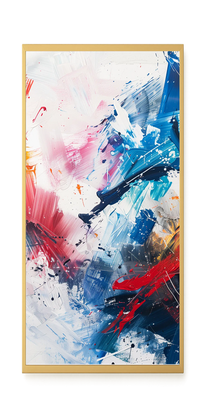 Emotional Collision Canvas Print