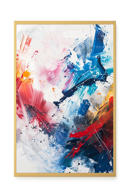 Emotional Collision Canvas Print