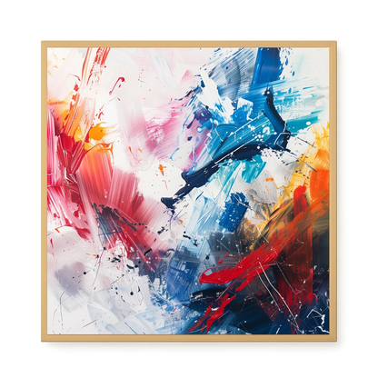 Emotional Collision Canvas Print