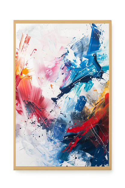 Emotional Collision Canvas Print