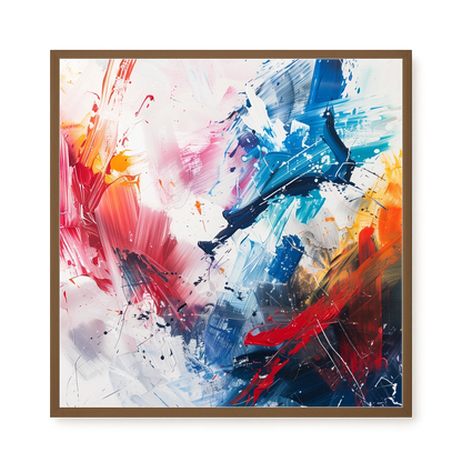 Emotional Collision Canvas Print