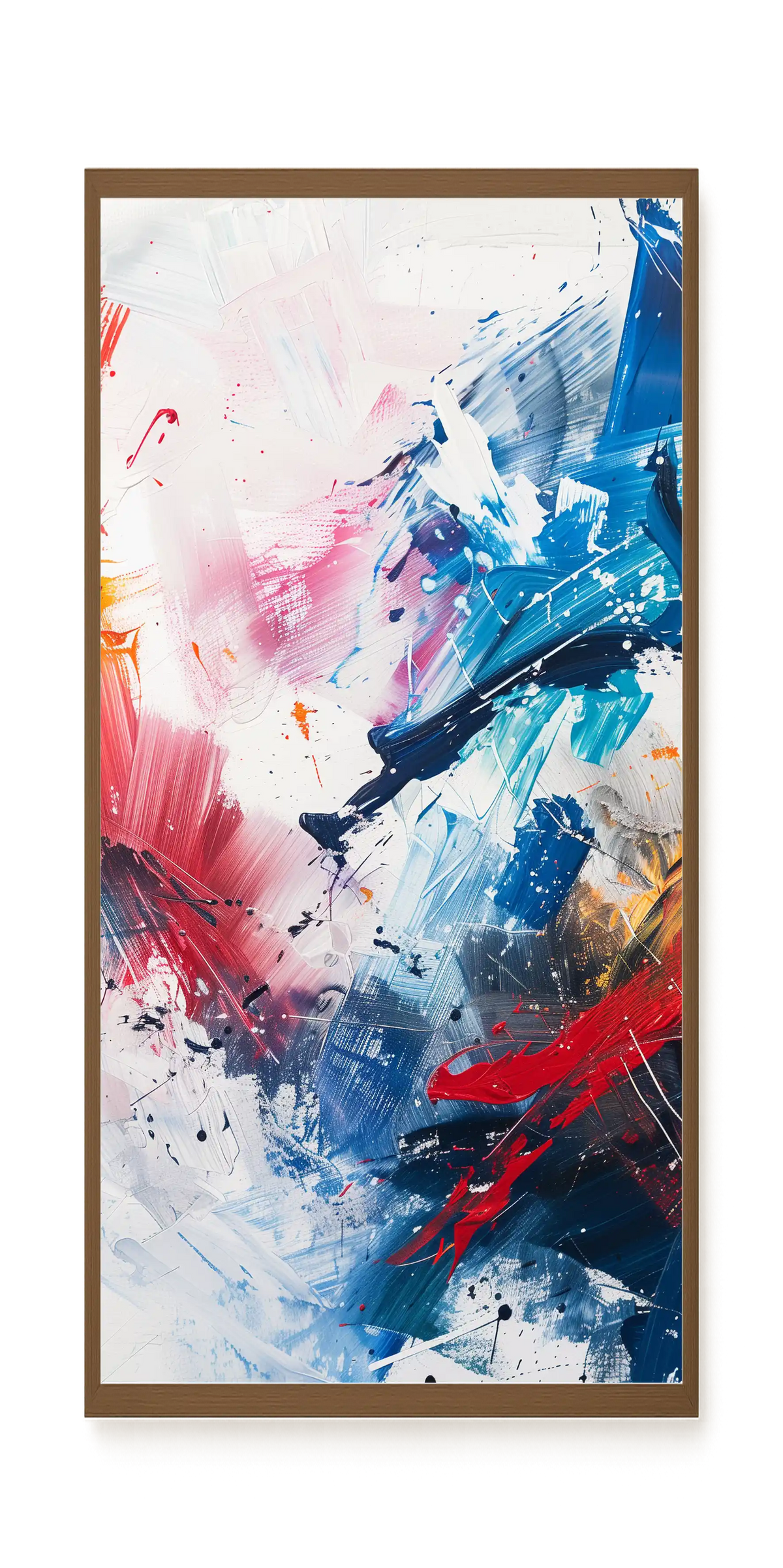 Emotional Collision Canvas Print