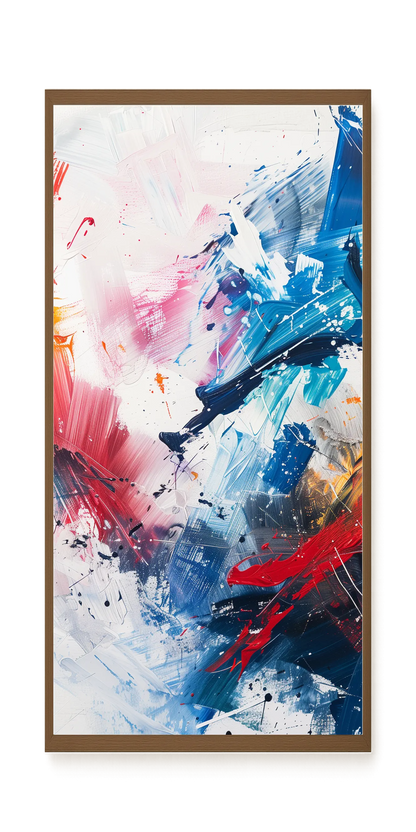 Emotional Collision Canvas Print