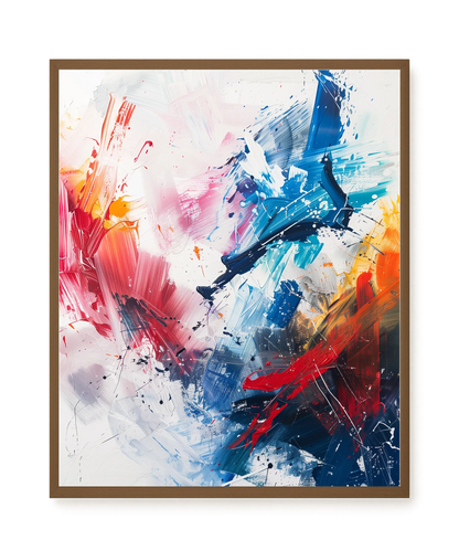 Emotional Collision Canvas Print