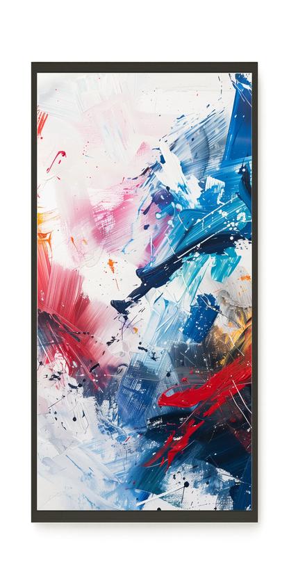 Emotional Collision Canvas Print