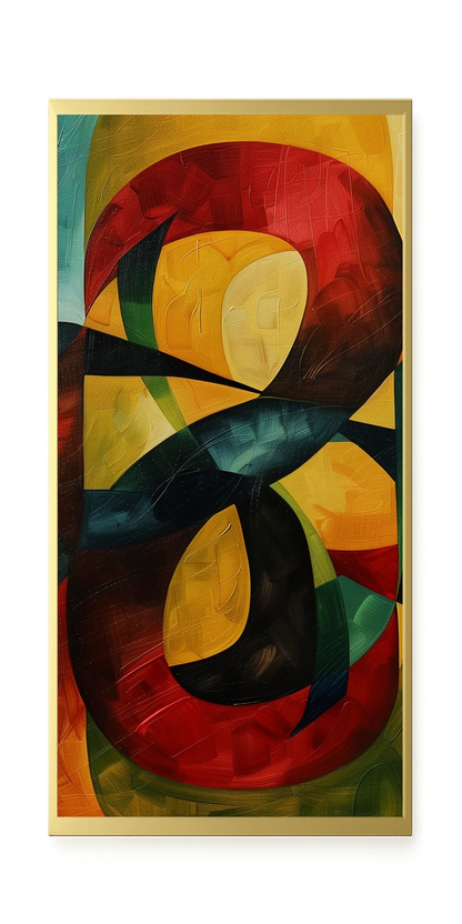 Translucent Entity Canvas Wall Art