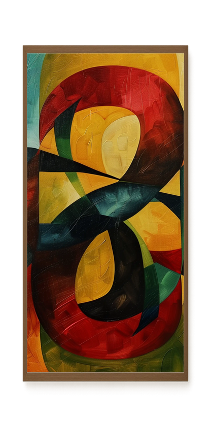 Translucent Entity Canvas Wall Art
