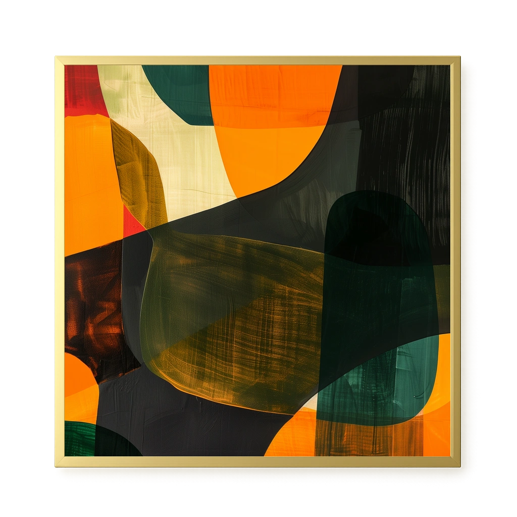 Natural Fluid Streams Canvas Wall Art