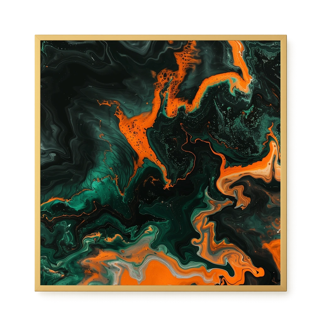 Dark Energy Flow Canvas Print