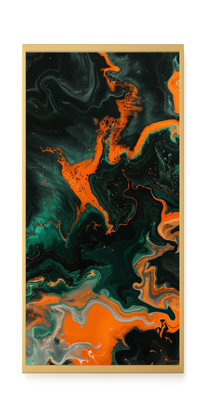 Dark Energy Flow Canvas Print