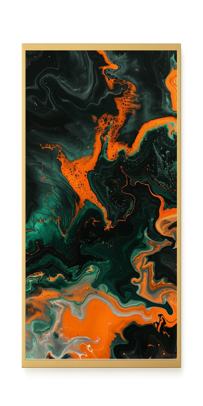 Dark Energy Flow Canvas Print