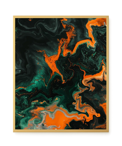 Dark Energy Flow Canvas Print