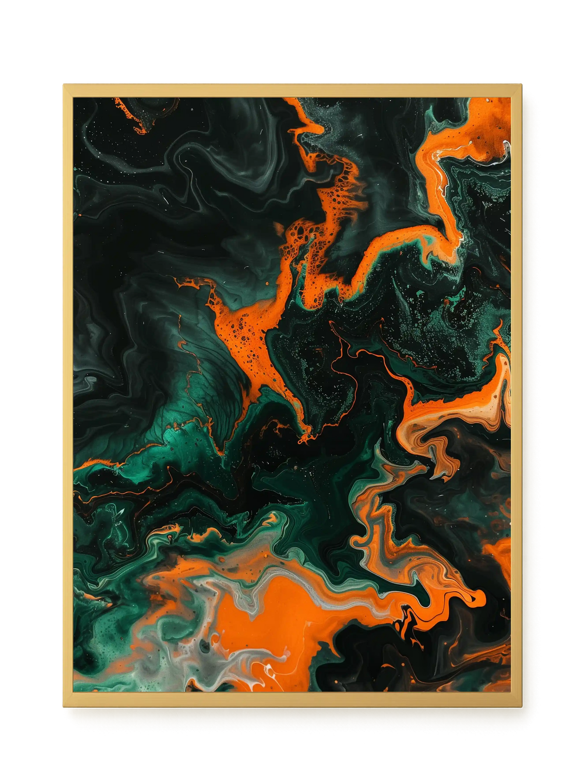 Dark Energy Flow Canvas Print