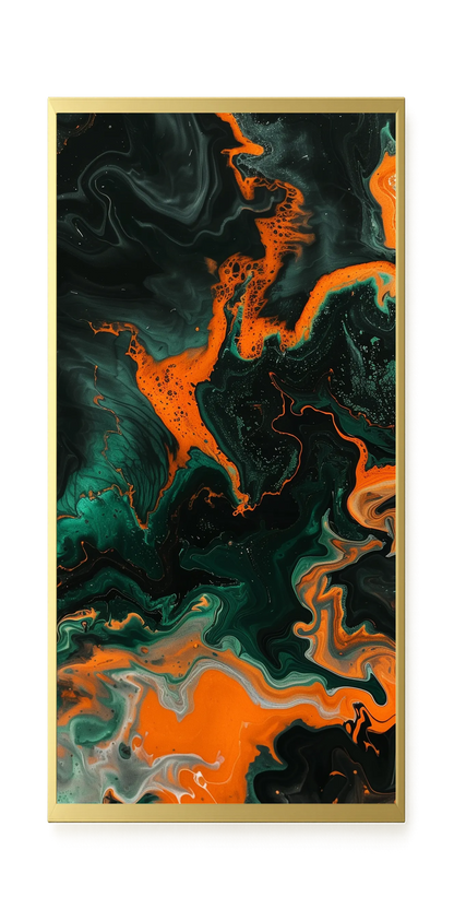 Dark Energy Flow Canvas Print