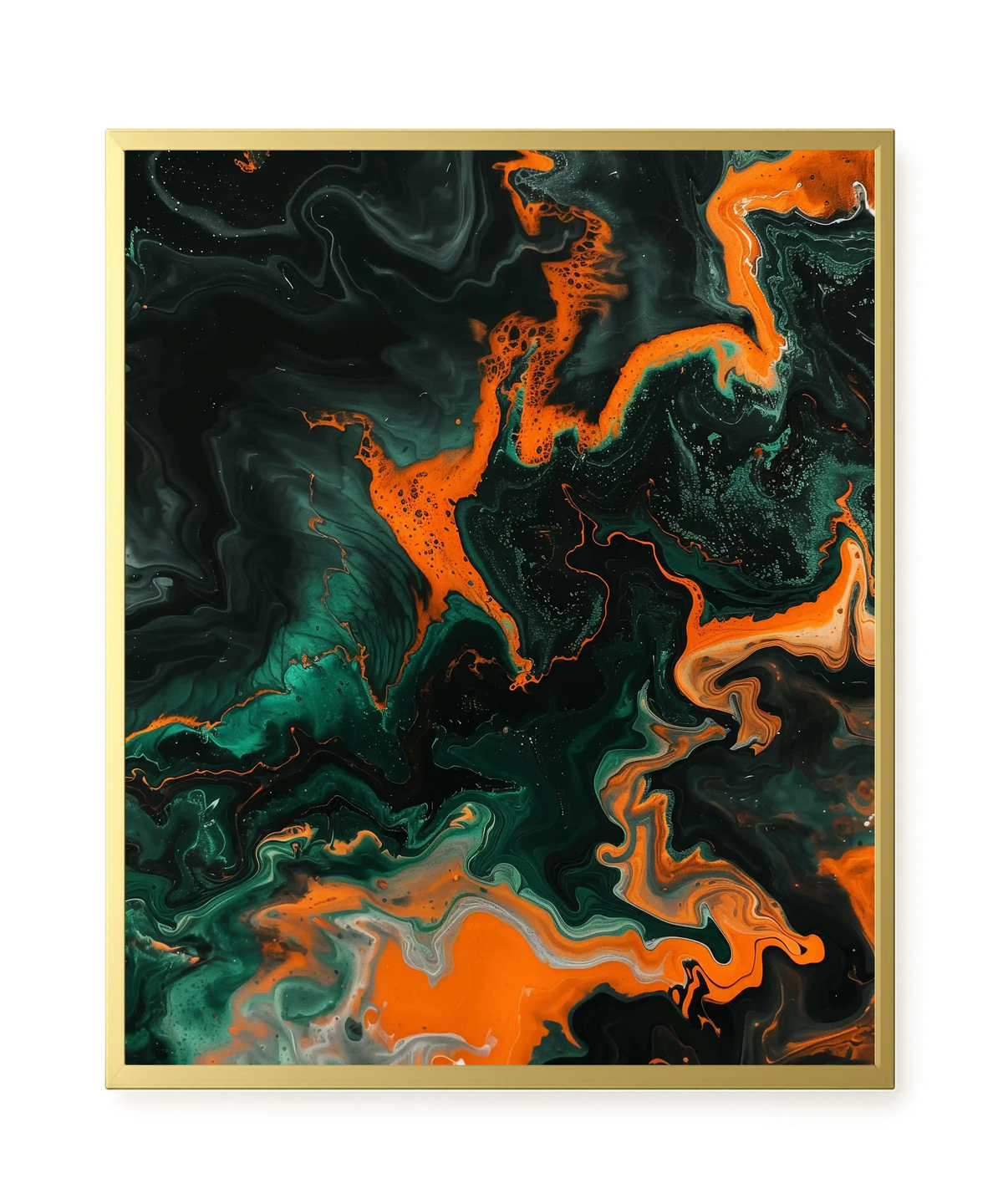 Dark Energy Flow Canvas Print