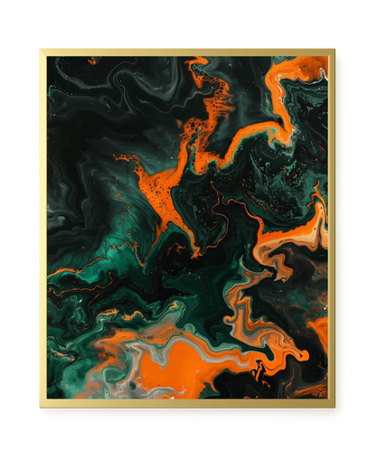 Dark Energy Flow Canvas Print