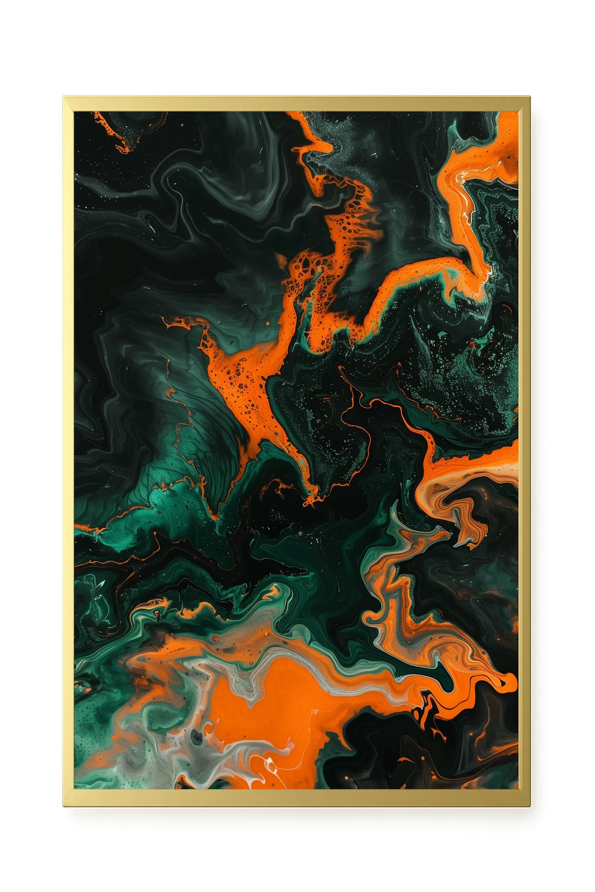 Dark Energy Flow Canvas Print