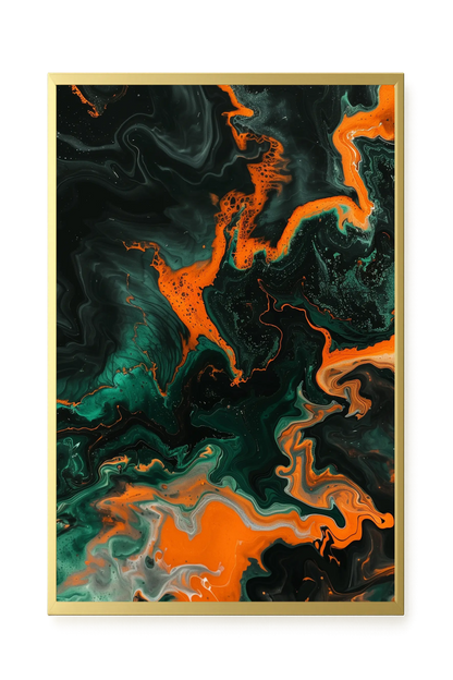 Dark Energy Flow Canvas Print