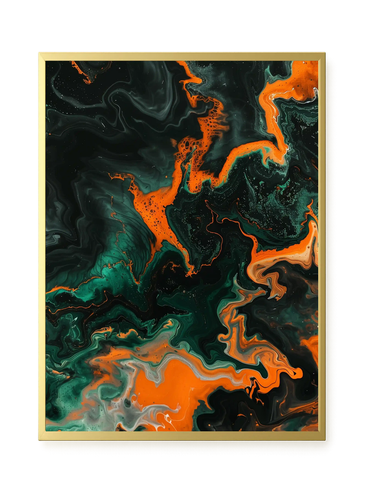 Dark Energy Flow Canvas Print