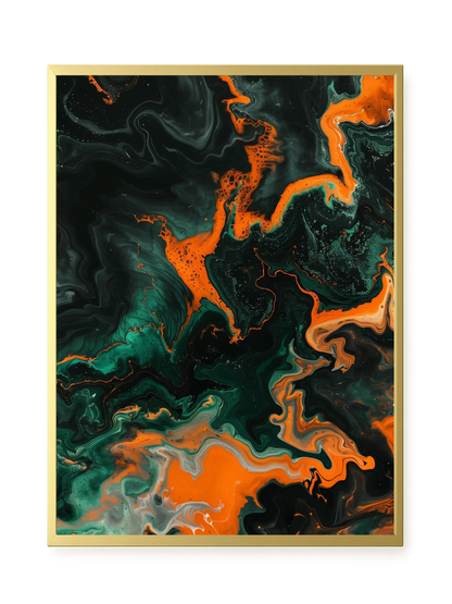Dark Energy Flow Canvas Print