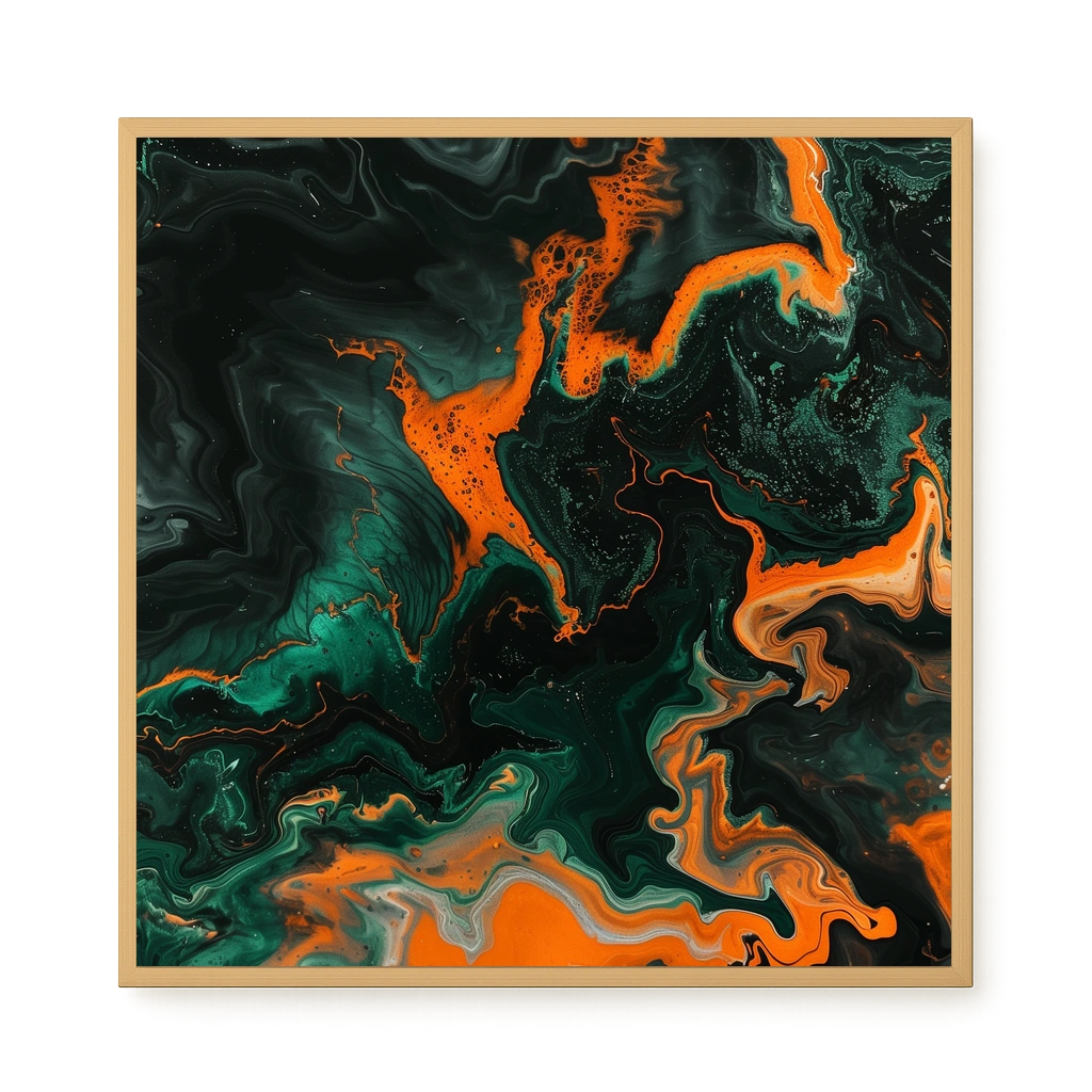 Dark Energy Flow Canvas Print
