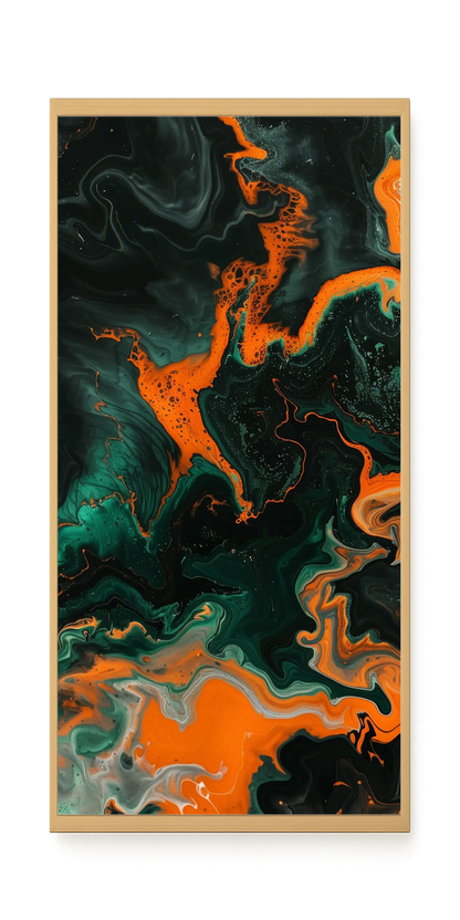 Dark Energy Flow Canvas Print