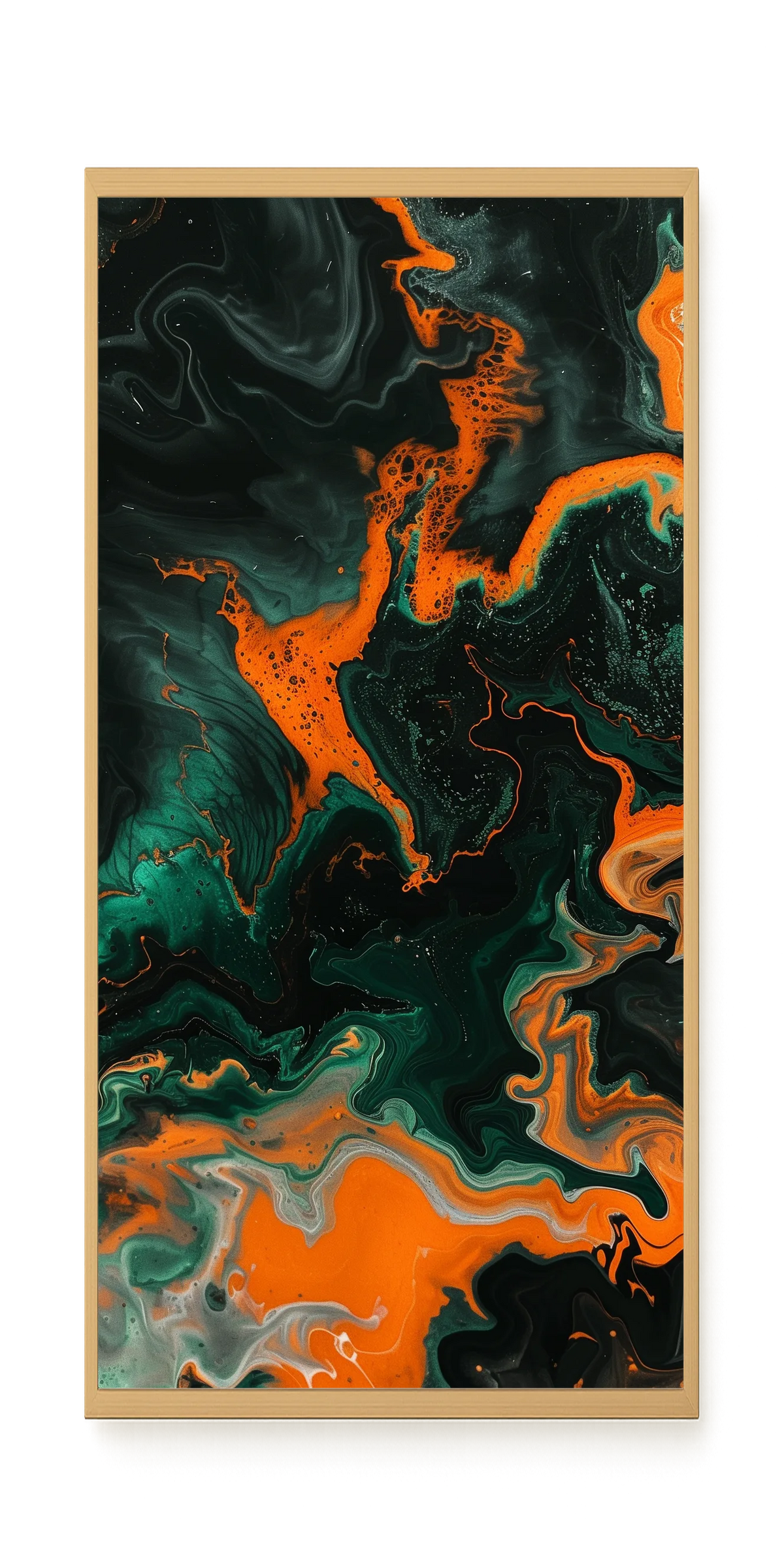 Dark Energy Flow Canvas Print