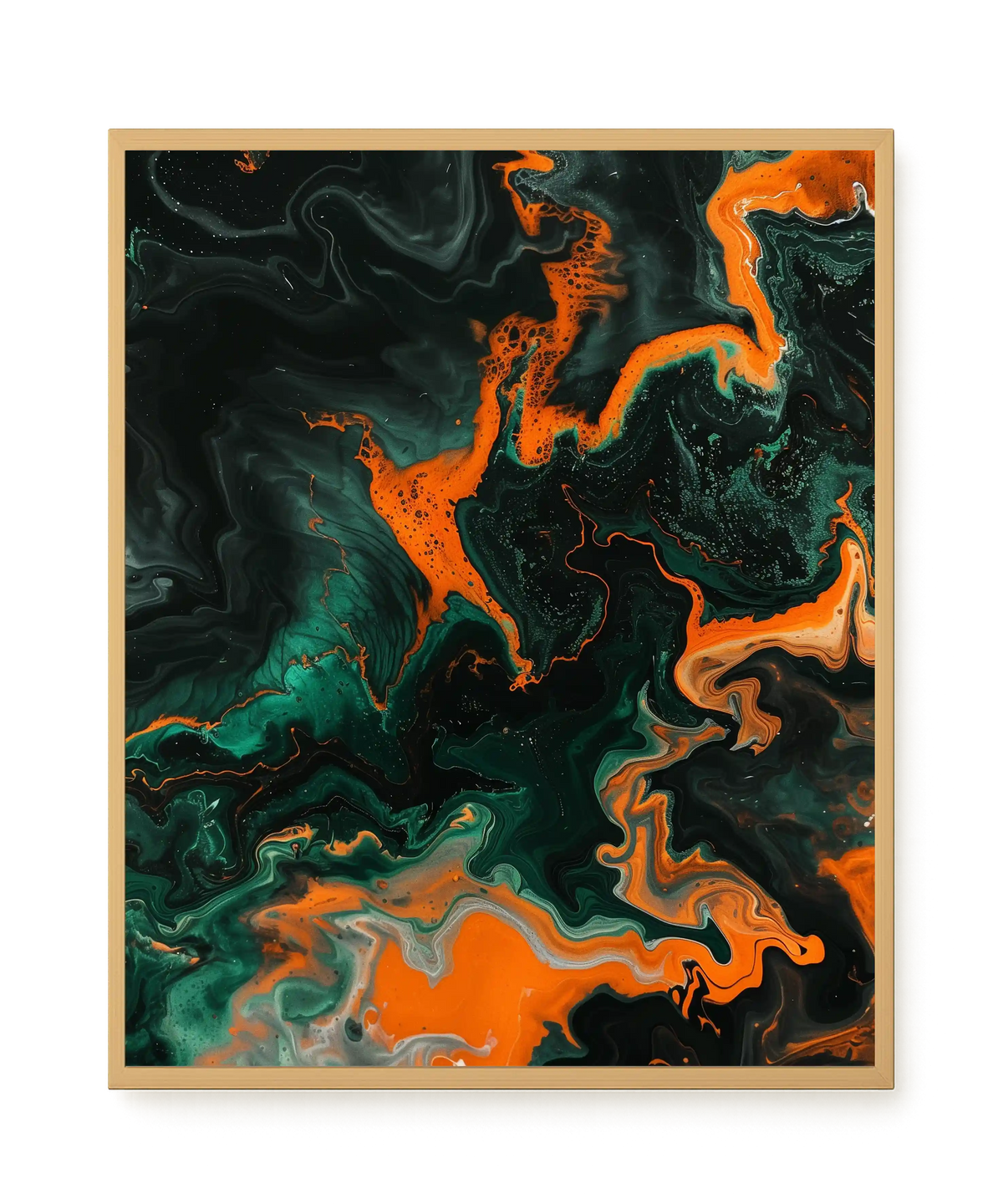 Dark Energy Flow Canvas Print