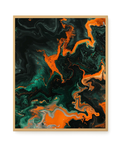 Dark Energy Flow Canvas Print