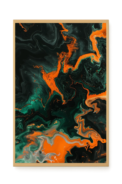 Dark Energy Flow Canvas Print