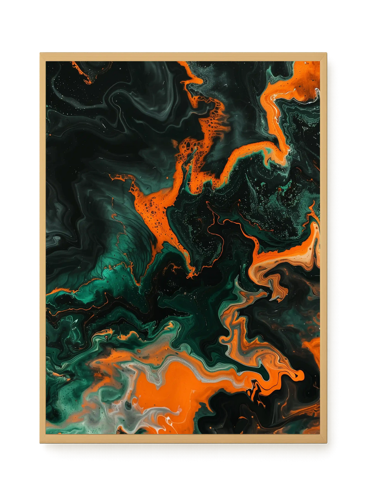 Dark Energy Flow Canvas Print