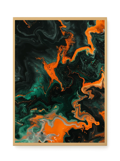 Dark Energy Flow Canvas Print