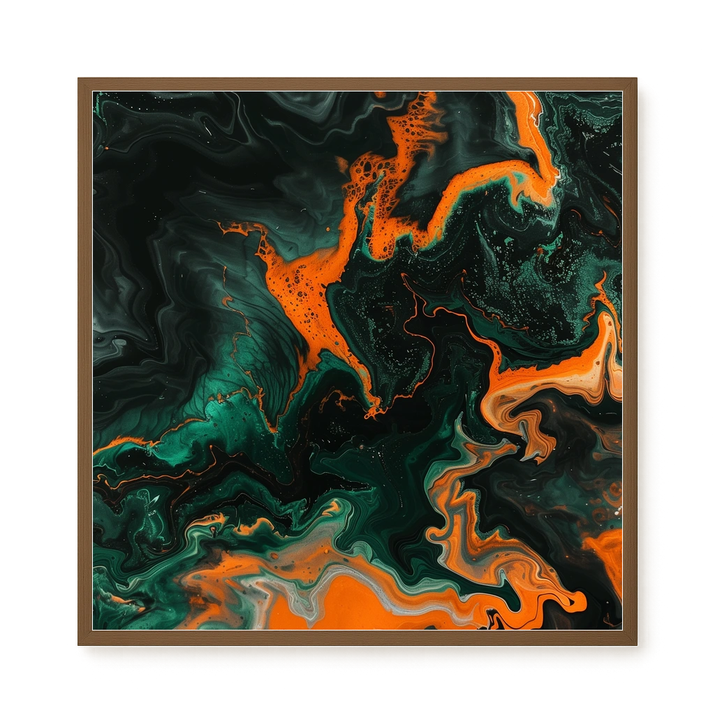 Dark Energy Flow Canvas Print
