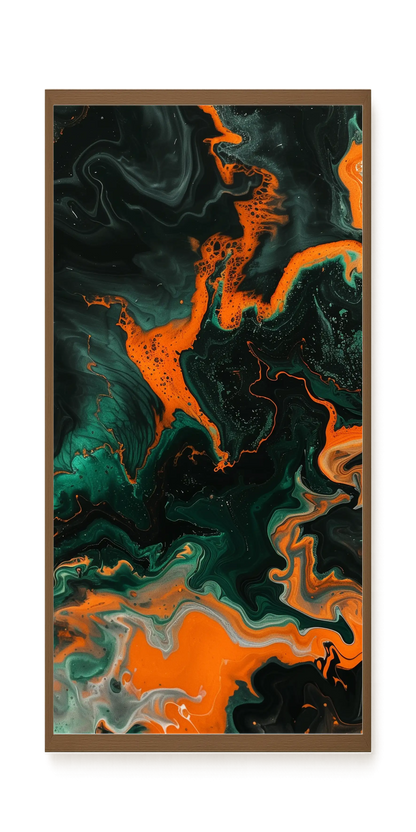 Dark Energy Flow Canvas Print