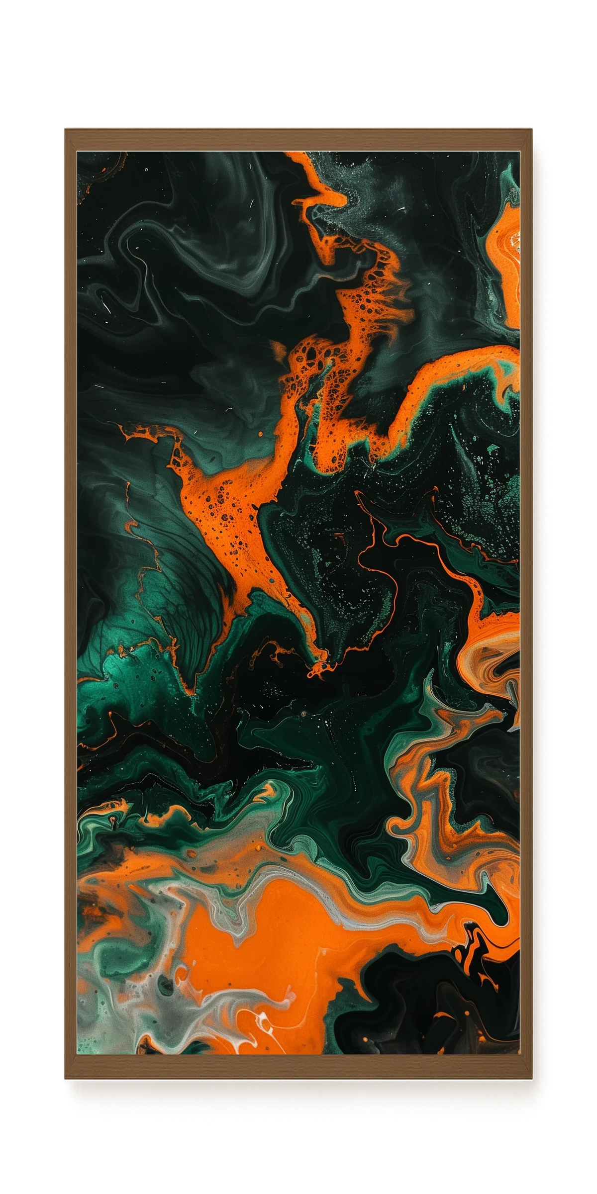 Dark Energy Flow Canvas Print