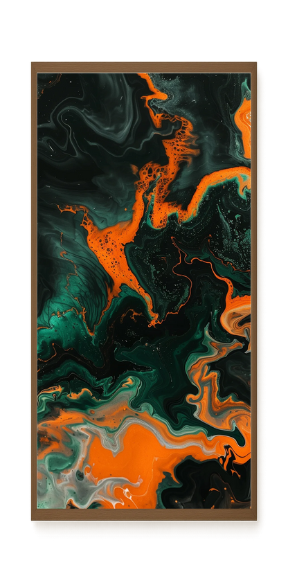 Dark Energy Flow Canvas Print
