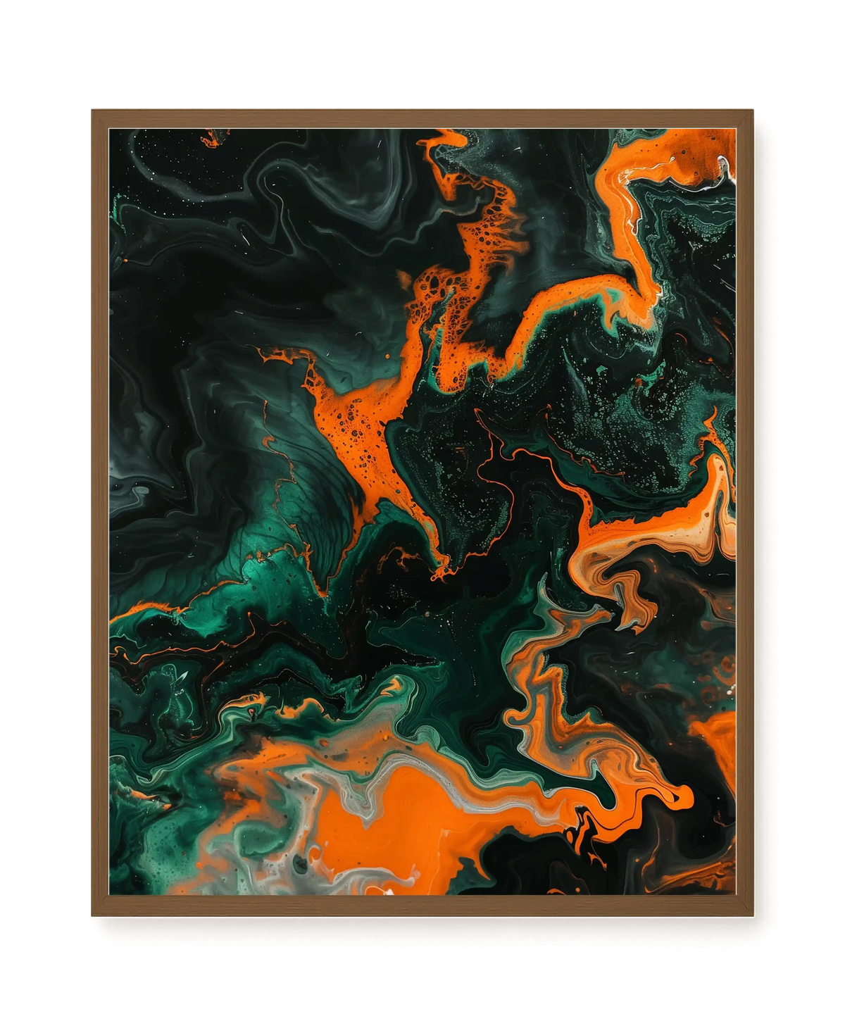 Dark Energy Flow Canvas Print