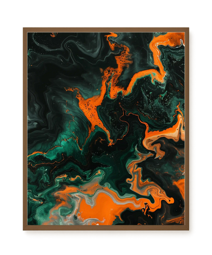 Dark Energy Flow Canvas Print