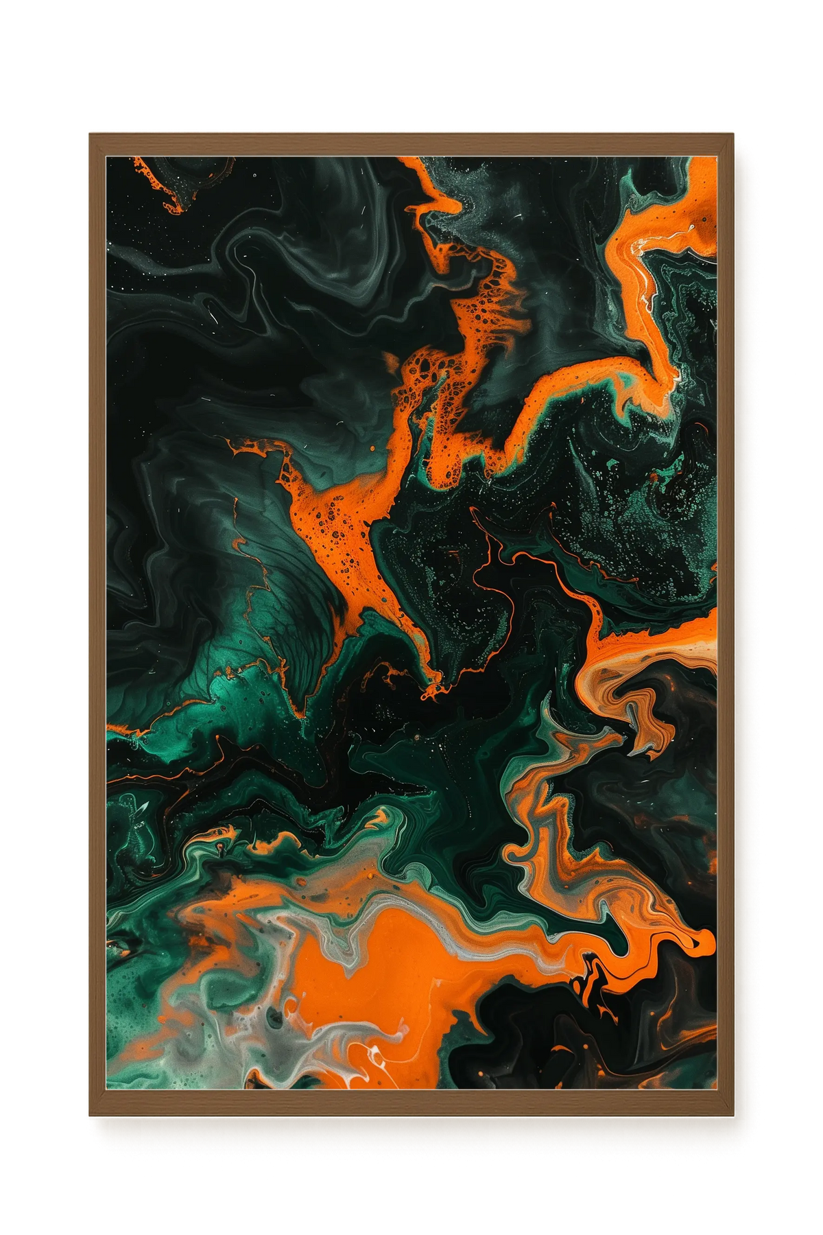 Dark Energy Flow Canvas Print