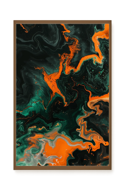 Dark Energy Flow Canvas Print